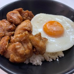 ข้าวไก่คาราอาเกะ