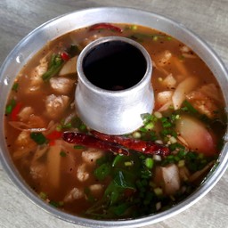 ต้มแซ่บ หมู (หม้อ)