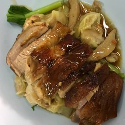 เกี๊ยวเป็ดย่าง