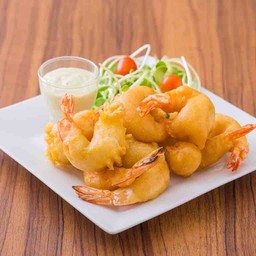 กุ้งชุบแป้งทอด