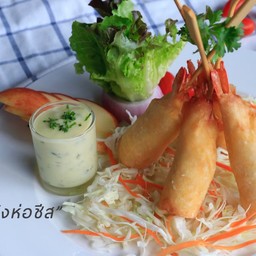 กุ้งทอดชีส