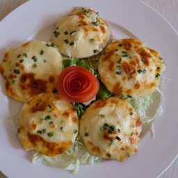 หอยเชลล์อบชีส