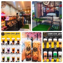 มะพร้าวปั่นและร้านชิมชาตรงข้าม รรวัดอู่ วัดอู่