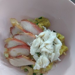 เกี๊ยวปู+หมูแดง