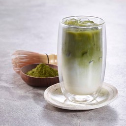 ICED GREEN TEA LATTE