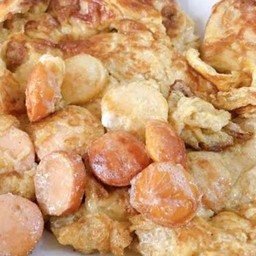ข้าวไข่เจียวไส้กรอกไ่ก่