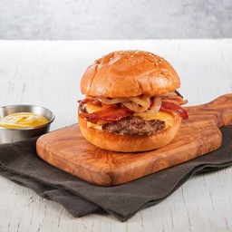 THE MUSTARD BACON BURGER