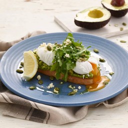 Poached Eggs with Avocado