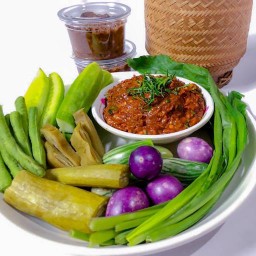 น้ำพริกปลาร้าสับ