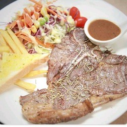 สเต็กเนื้อ ทีโบน