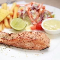 สเต็กปลาแซลมอน