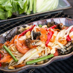 ส้มตำไทยปู หรือ ส้มตำปู