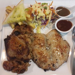 C อกไก่+ไก่สไปซี่