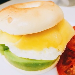 Bagel Avocado EggCheese