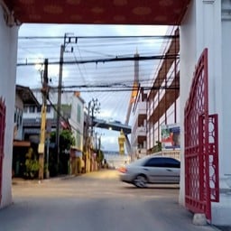 ประตูทางเชื่อมออกไปสู่แม่น้ำเจ้าพระยา ฝั่งพระประแดง 