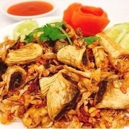 ไส้ตันทอดกระเทียม