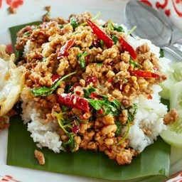 ข้าวกระเพราไก่