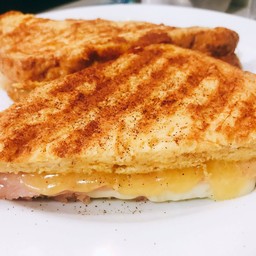 French Toast Ham Cheese Melt