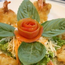 กุ้งชุบแป้งทอด