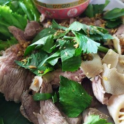 ลวกจิ้มน่องลาย+สไปนาง