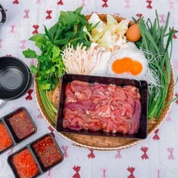 จิ้มจุ่มหมู ชุดเล็ก