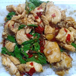 ผัดกะเพราไก่