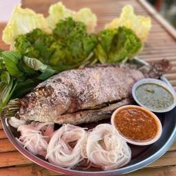 สกายบาร์ปลาเผา