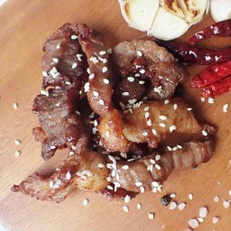 Cowboy เนื้อทอด เนื้อติดมัน ลิ้นวัวทอด เนื้อสวรรค์