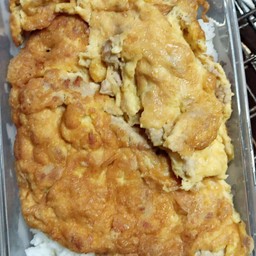 ข้าวไข่เจียวหมูสับ