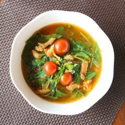 แกงผักหวานปลาแห้ง