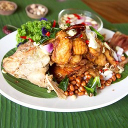 ปลาทับทิมสมุนไพร