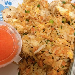 ข้าวผัดปูที่คิดว่าเป็นปูผัดข้าวค่ะ