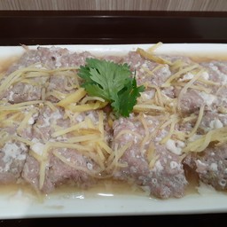 หมูสับนึ่งปลาเค็ม