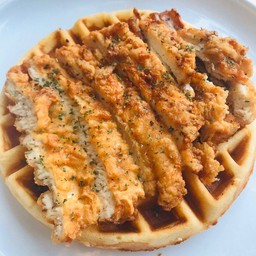 Waffle W Fried Chicken