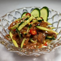 Ika Shiokara yam thai