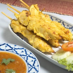ไก่สะเต๊ะ Chicken Satay