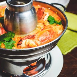 ต้มยำกุ้งนาง Prawns in Sour and Spicy Soup