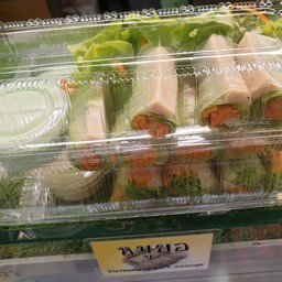 แป้งญวนไส้หมูยอล้วน (8ชิ้น) (B25)