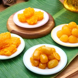 ทองหยิบ ทองหยอด ฝอยทอง เม็ดขนุน