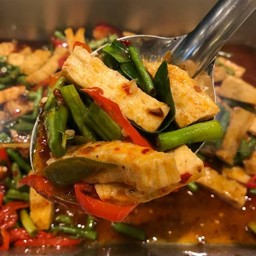 หมูยอผัดพริกเผา