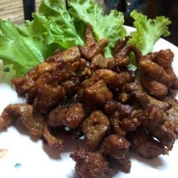 เพชรชึหมูทอด