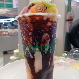 มะพร้าวปั่นช๊อกโกแลตนมสด