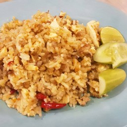 ข้าวผัดไข่เค็มหมูสับ