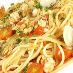 Spaghetti  sea food