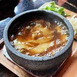 ซุปหูฉลามหม้อหินเนื้อปูน้ำแดง (ธรรมดา) S