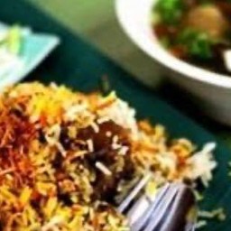 ชุด ข้าวหมกแพะ+ซุปไก่