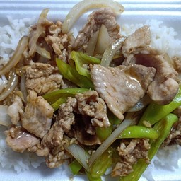 ผัดพริกหยวกหมูชิ้น