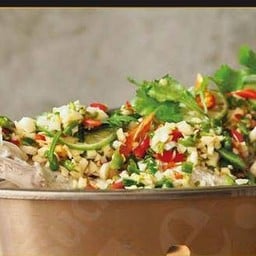 ปลาทับทิมนึ่งมะนาว