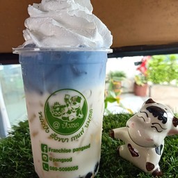 นมสดอัญชัน วิป+มุก