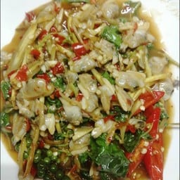 หอยลายผัดฉ่า